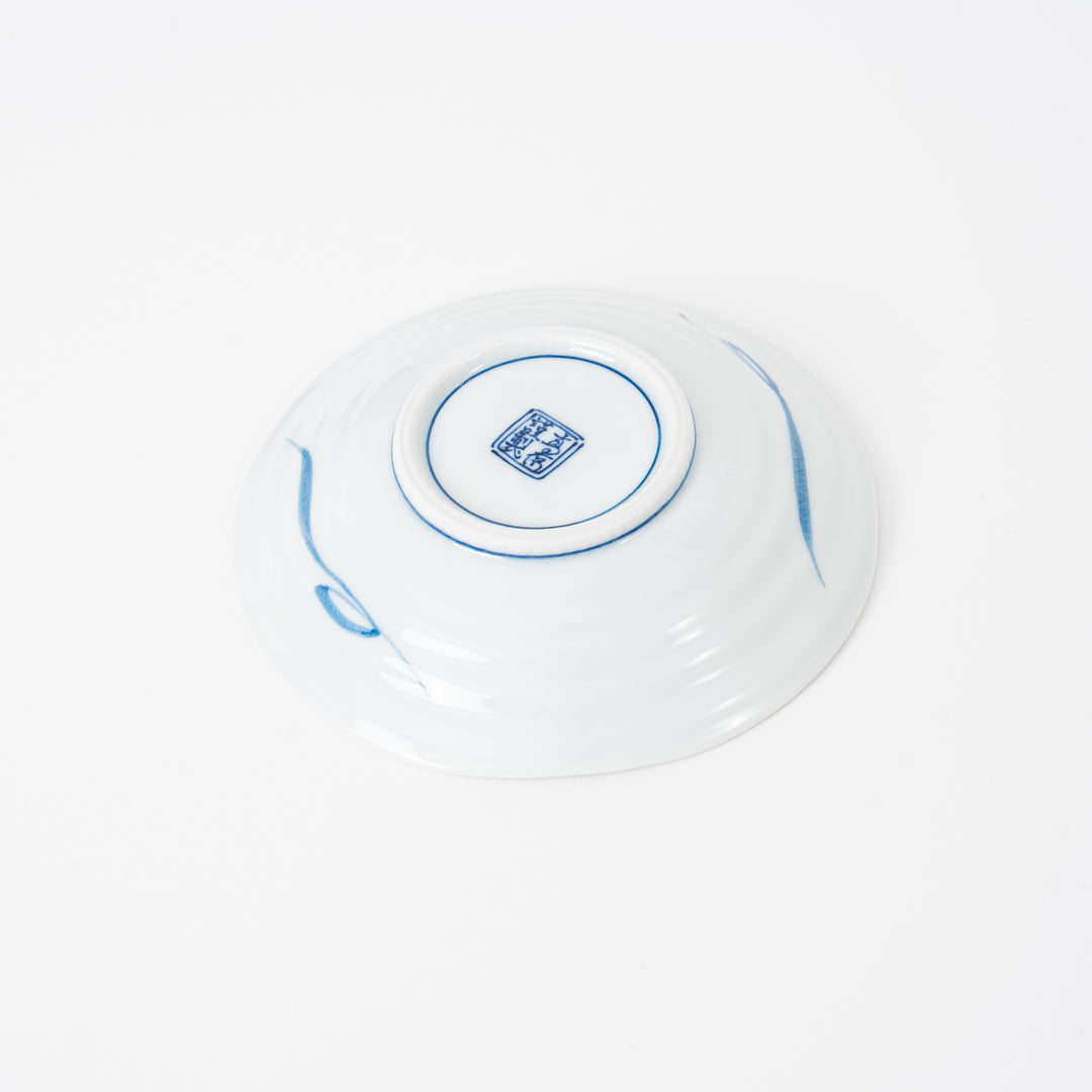 Medallion Motif Small Plate – Hasami Ware (4.4")