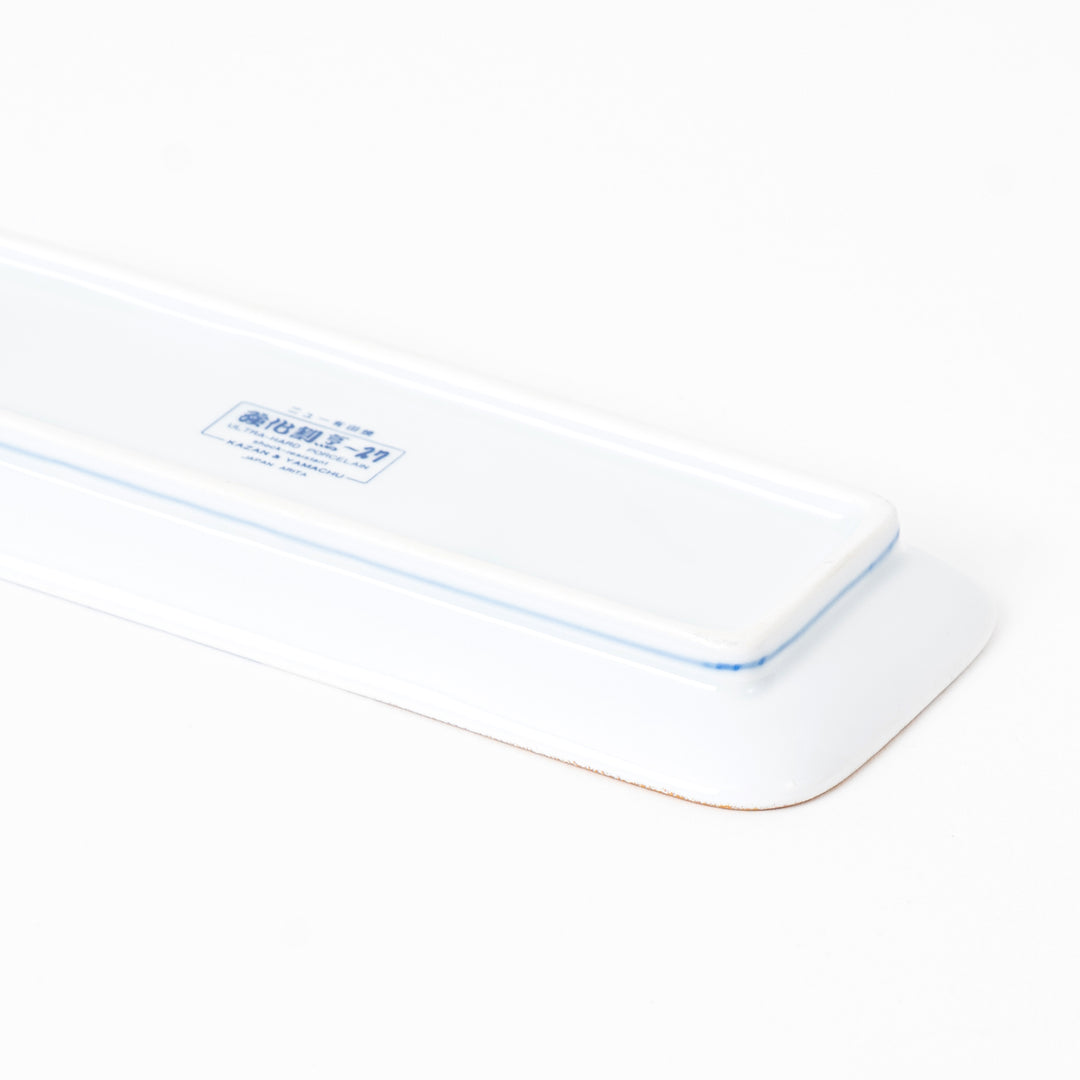 Arita Ware Blue Wave Small Rectangular Plate