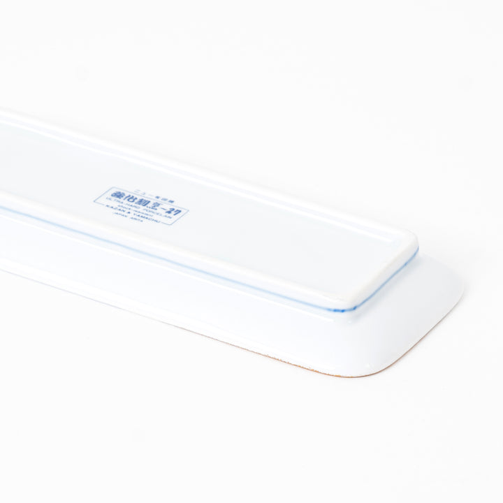 Arita Ware Blue Wave Small Rectangular Plate