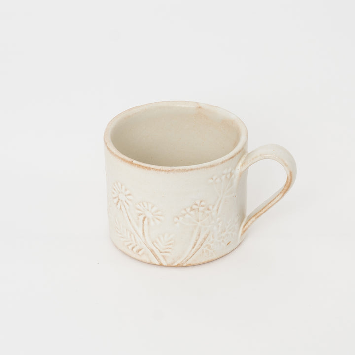 Mashiko Yaki Floral Tableware – Handmade Japanese Mug & Plates