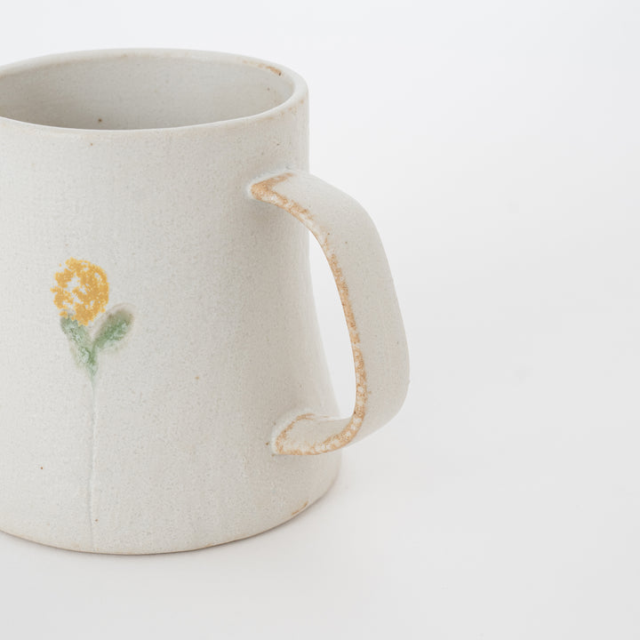 Mt. Fuji Shape Japanese Ceramic Mug