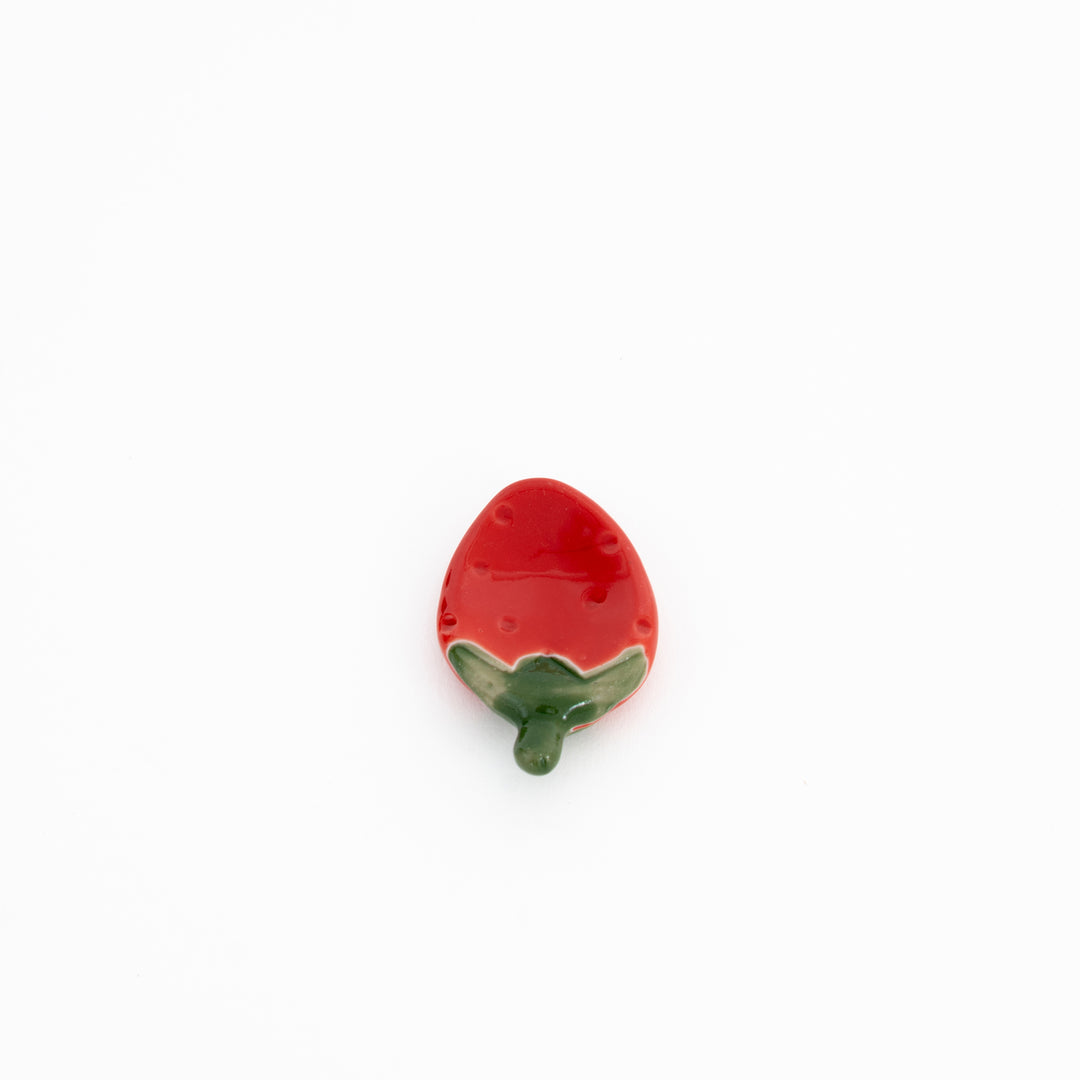 Japanese Strawberry Chopstick Rest – Mino Ware Porcelain