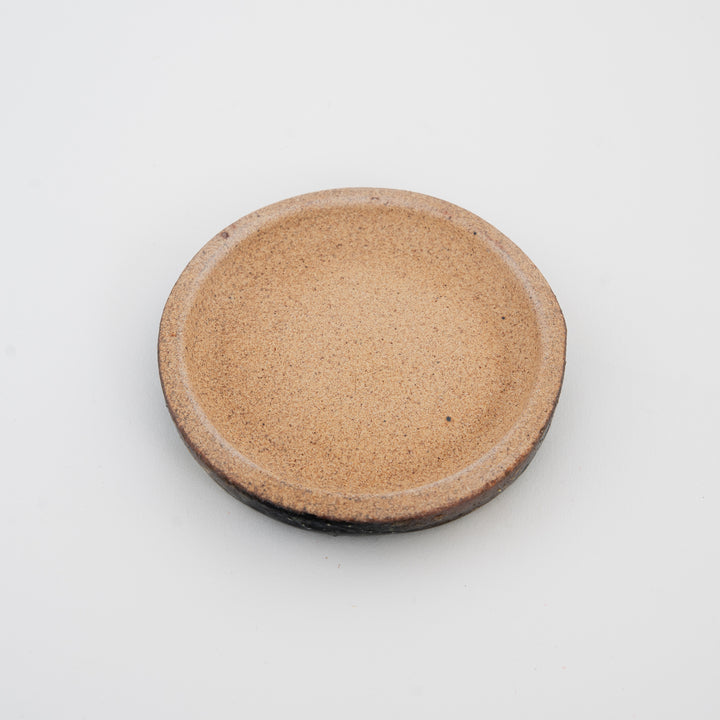 Shigaraki Blue Glaze Flat Plate – Omakase Presentation Dish