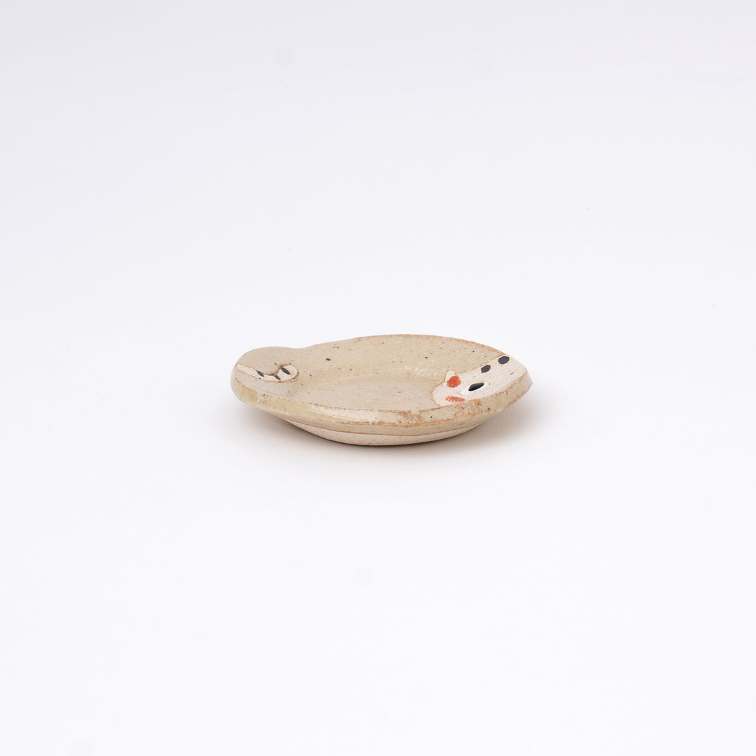 Handmade Cat Mini Dish – Round