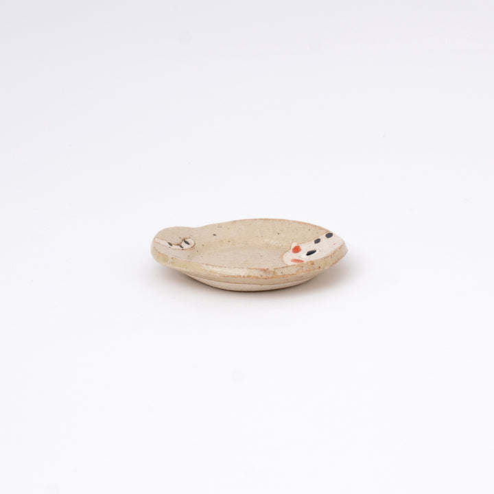 Handmade Cat Mini Dish – Round