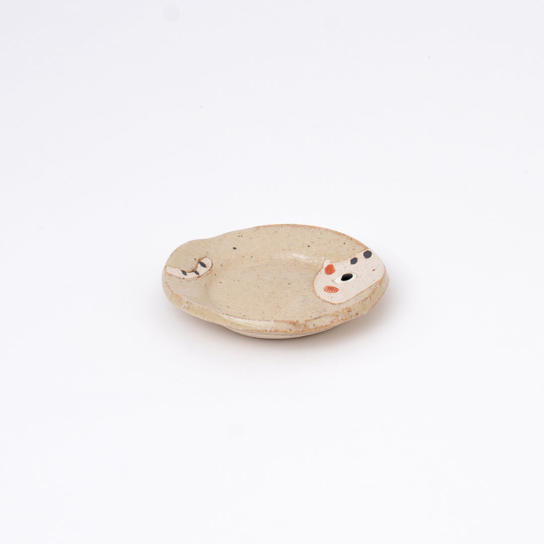Handmade Cat Mini Dish – Round