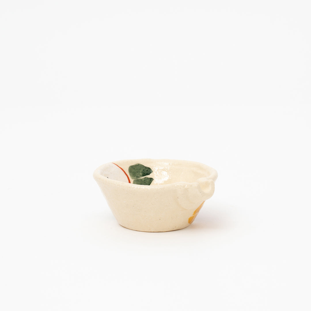 Handmade Camellia Katakuchi Dip Bowl