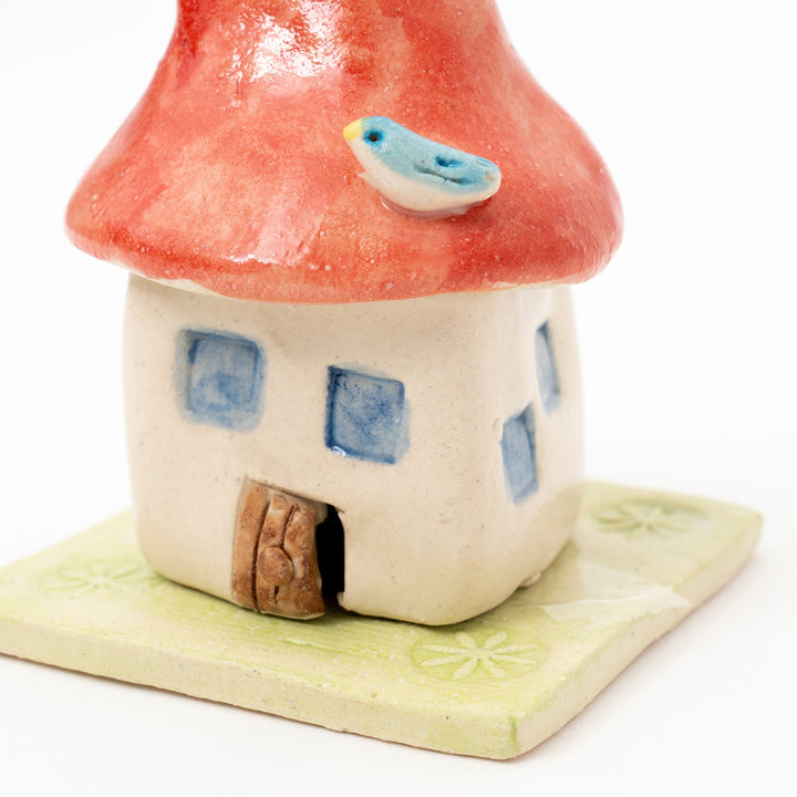 Handmade Cute Little House Incense Holder