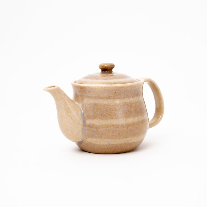 Handmade Kyoto Type Beige Teapot