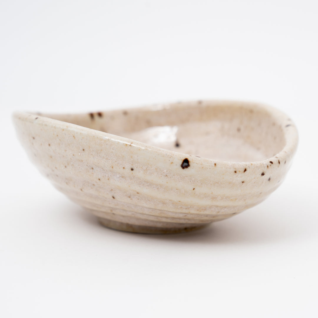 Handmade Mino Ware Splatter Plate | Bowl