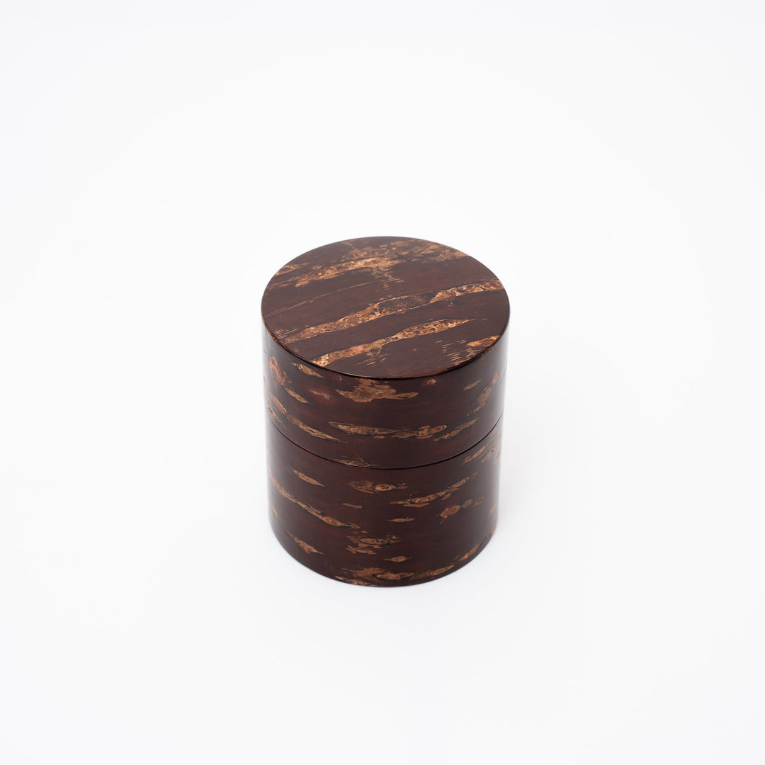 Handcrafted Yatsuyanagi Akita Cherry Bark Tea Canister