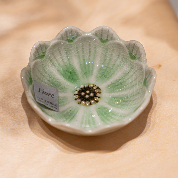Handmade Seto Crackle Glaze Flower Small Bowl