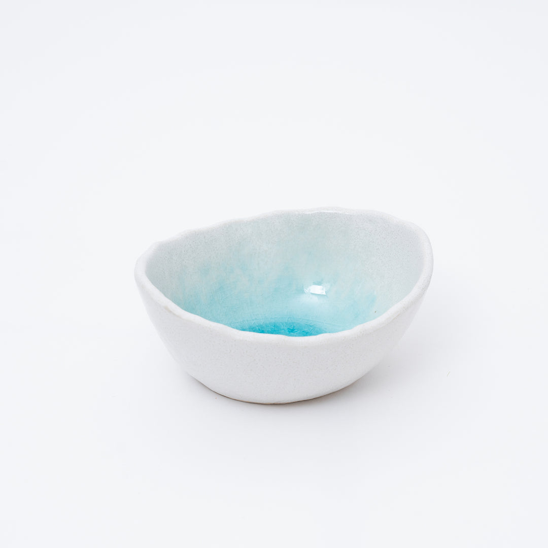 Seto Ware White and blue Small Bowl made in Japan