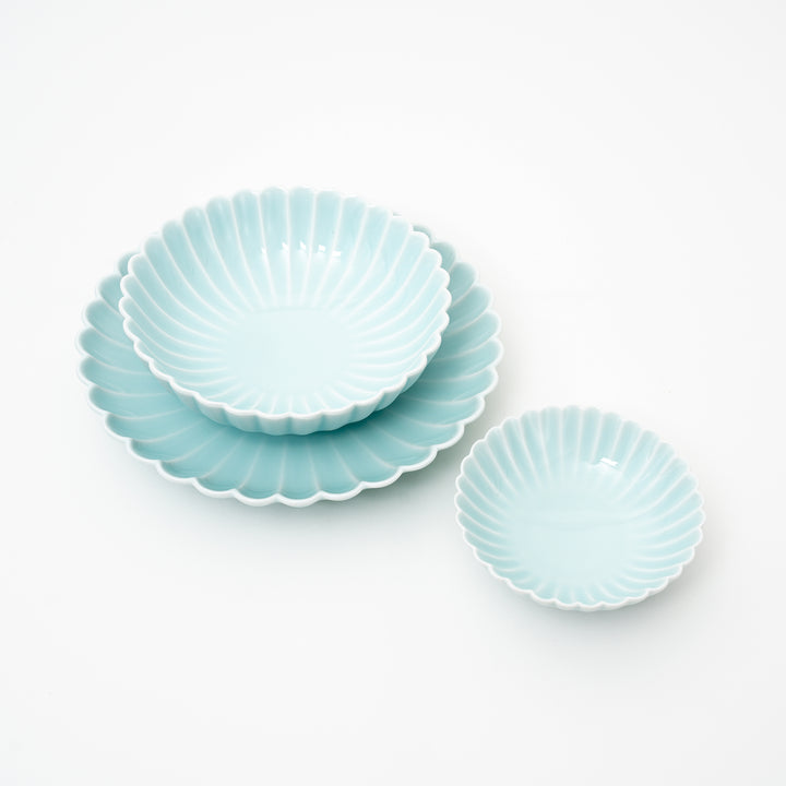 Handmade Hasami Chrysanthemum Plate | Bowl