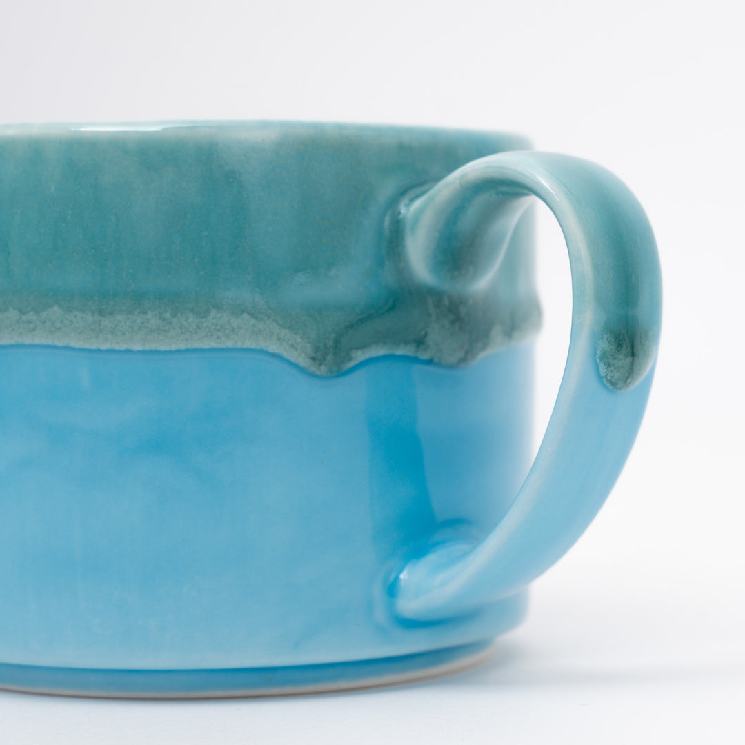 Handmade Hasami Stackable Mug | Blue