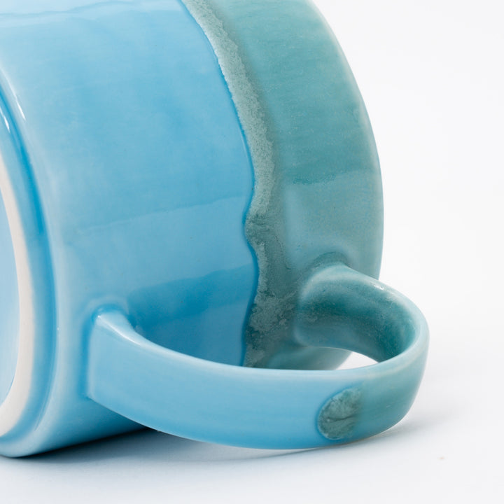 Handmade Hasami Stackable Mug | Blue