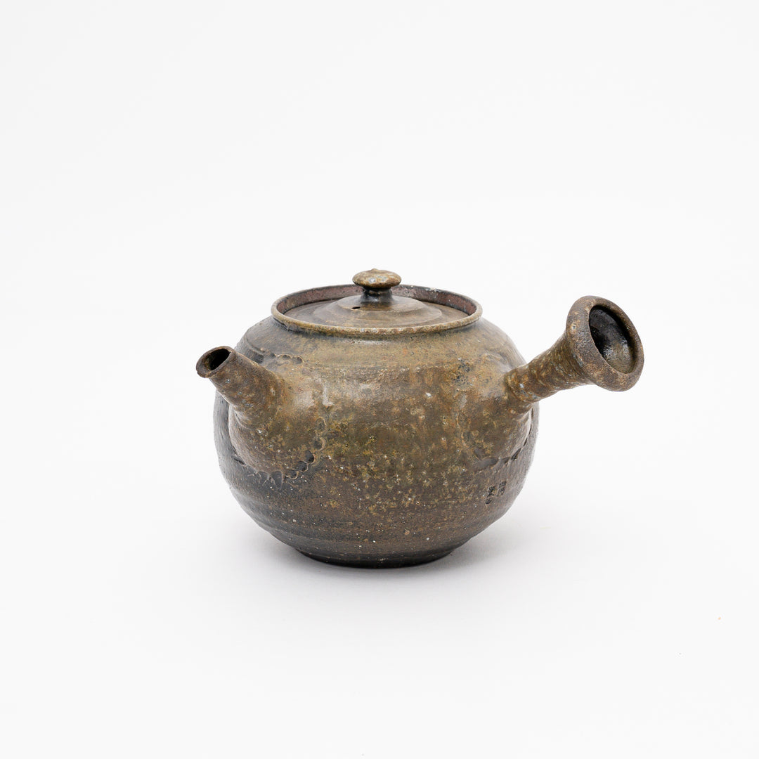 Handcrafted Wood-Fired Teapot by Jozen Yamada IV 四代 山田常山