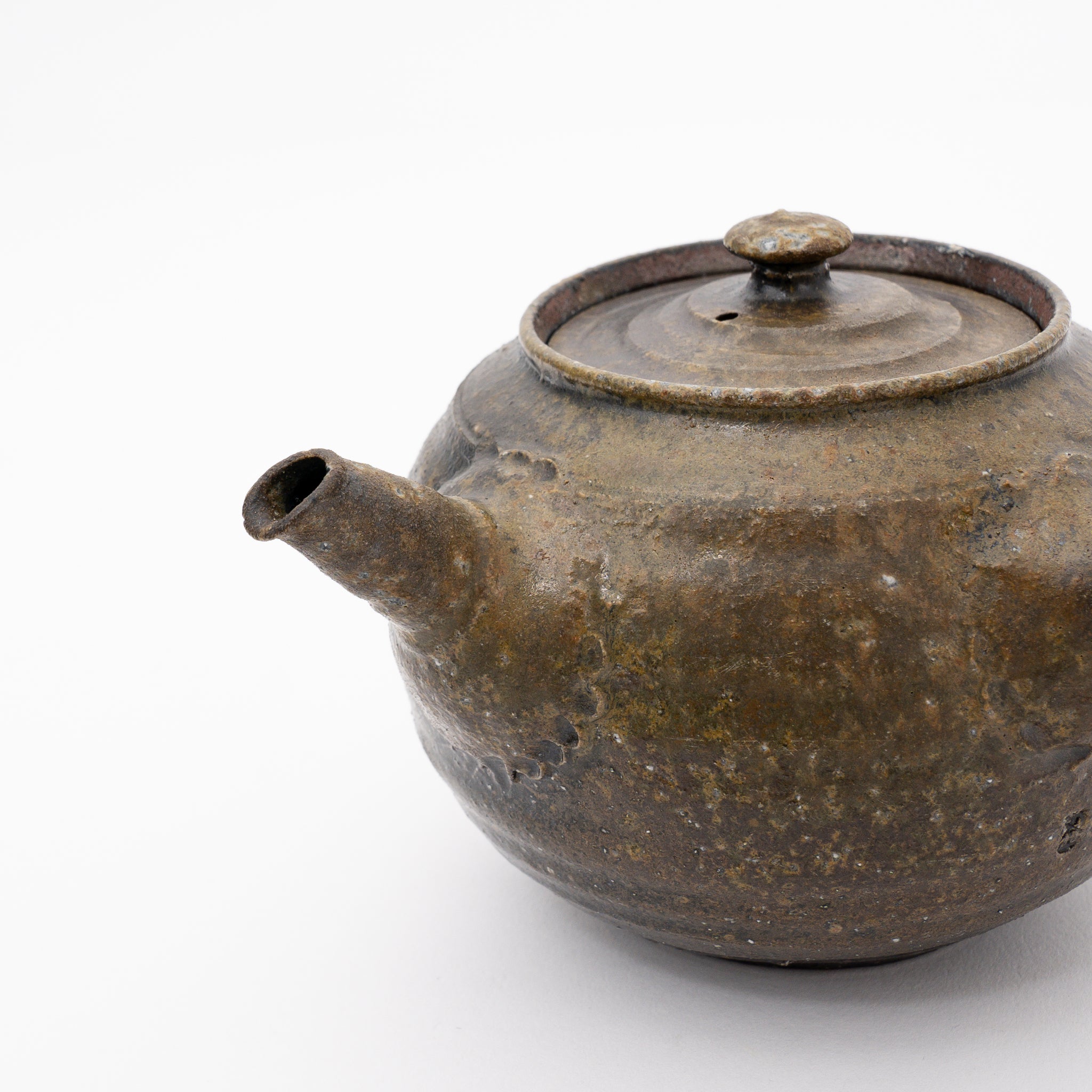 Handcrafted Wood-Fired Teapot by Jozen Yamada IV 四代 山田