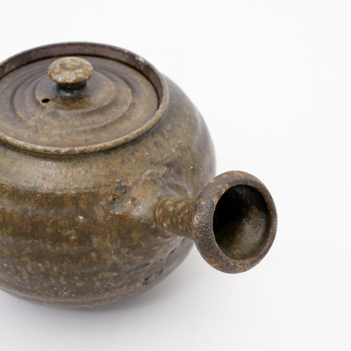 Handcrafted Wood-Fired Teapot by Jozen Yamada IV 四代 山田常山