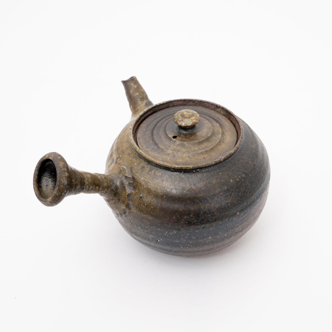 Handcrafted Wood-Fired Teapot by Jozen Yamada IV 四代 山田常山