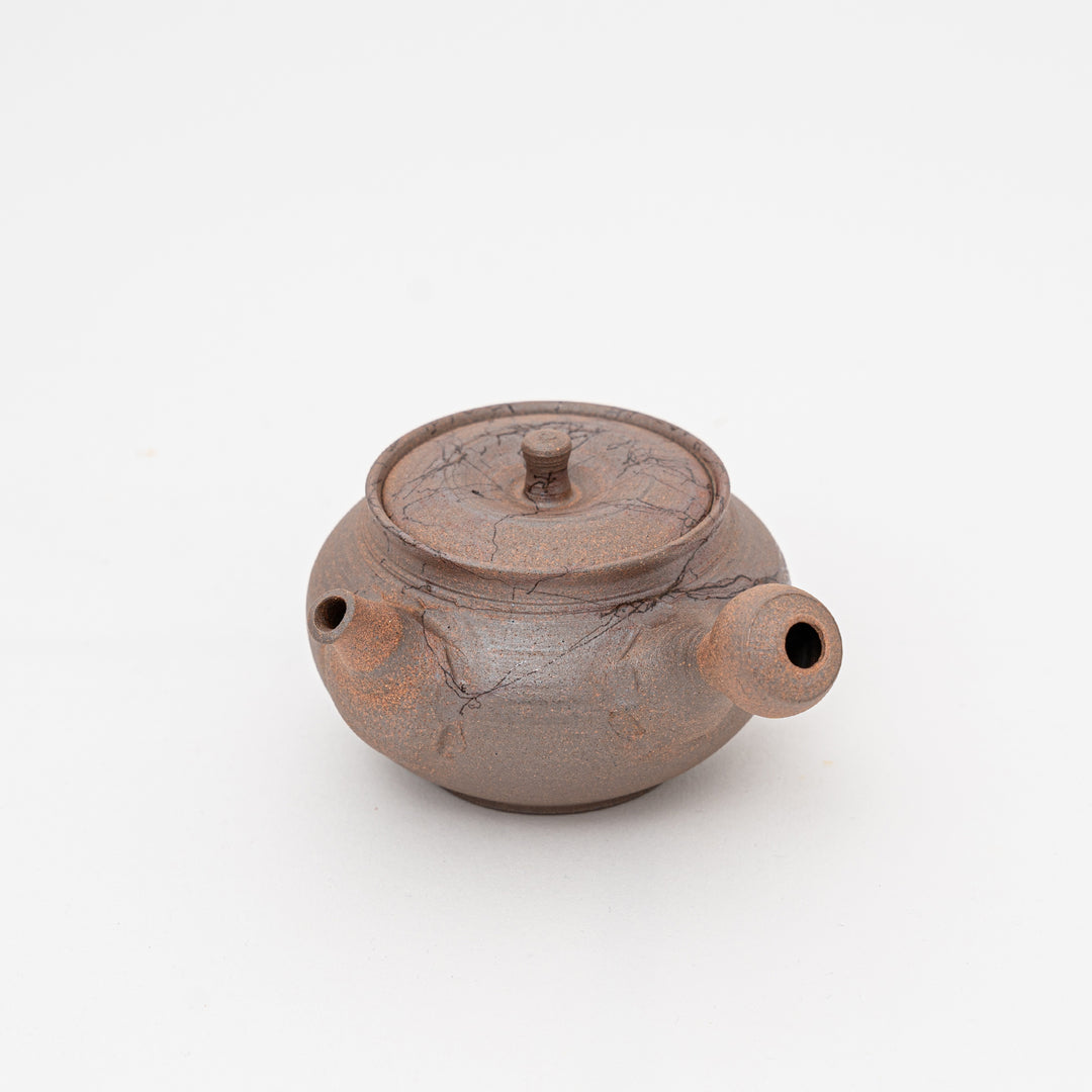 Handmade Tokoname Teapot by Shimizu Hokujo 清水 北條