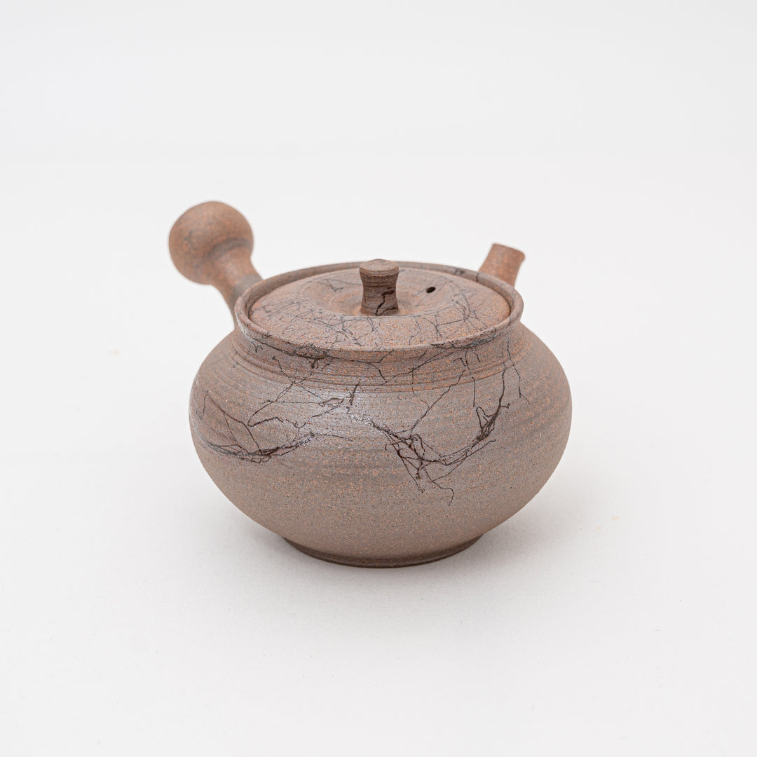 Handmade Tokoname Teapot by Shimizu Hokujo 清水 北條