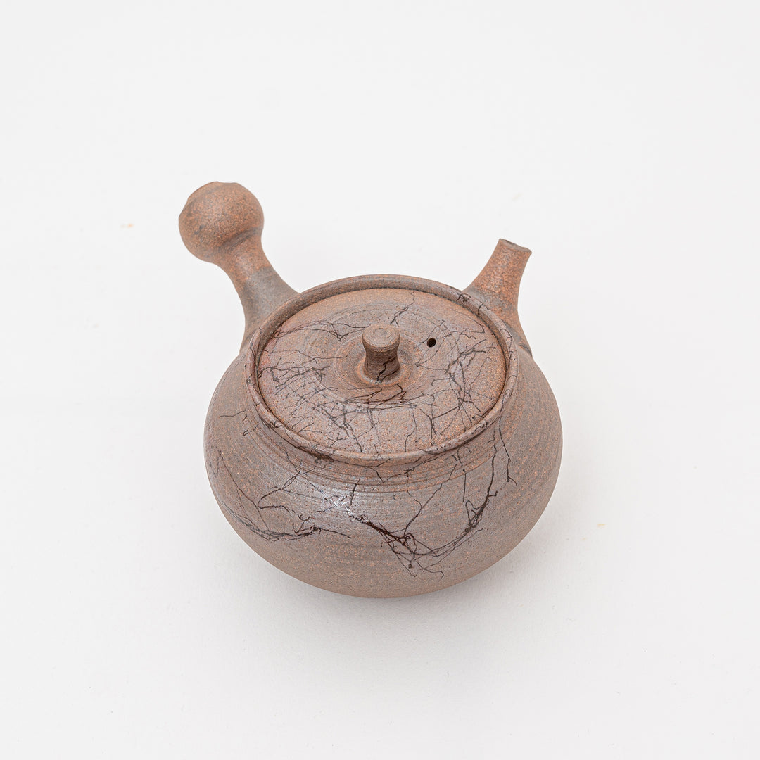 Handmade Tokoname Teapot by Shimizu Hokujo 清水 北條