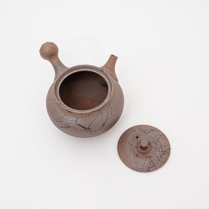 Handmade Tokoname Teapot by Shimizu Hokujo 清水 北條