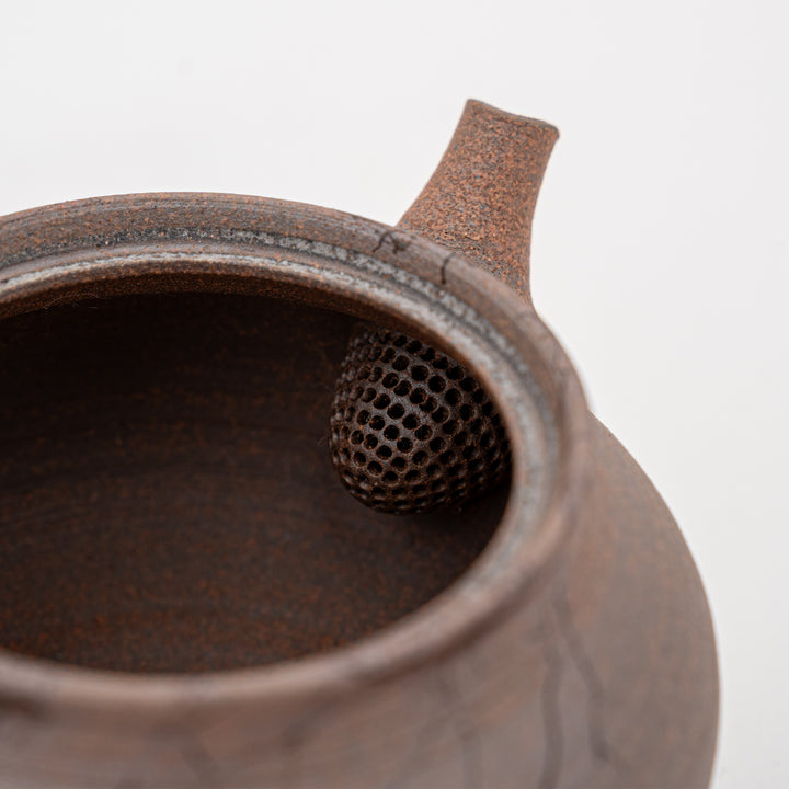 Handmade Tokoname Teapot by Shimizu Hokujo 清水 北條