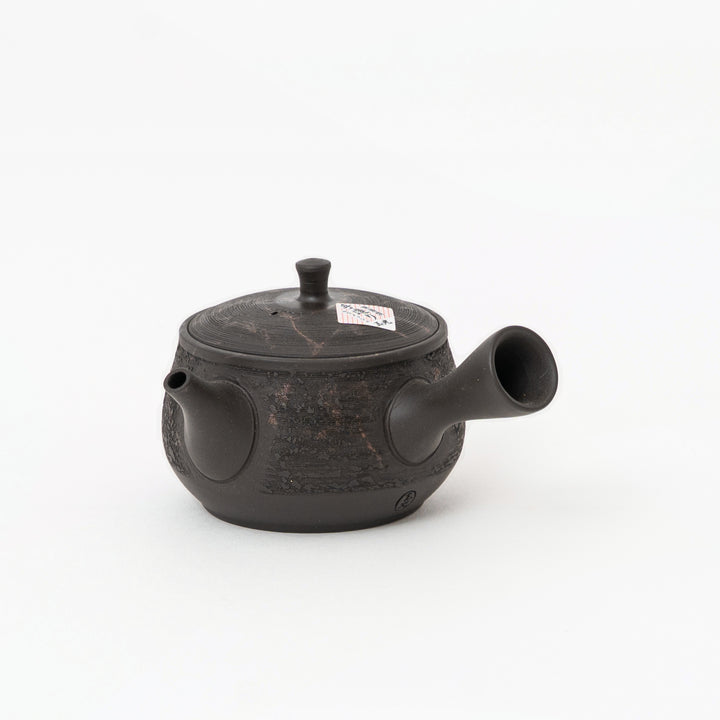 Gyokko Tokoname black-brown chayohen matsukawa kyusu teapot 150 mL
