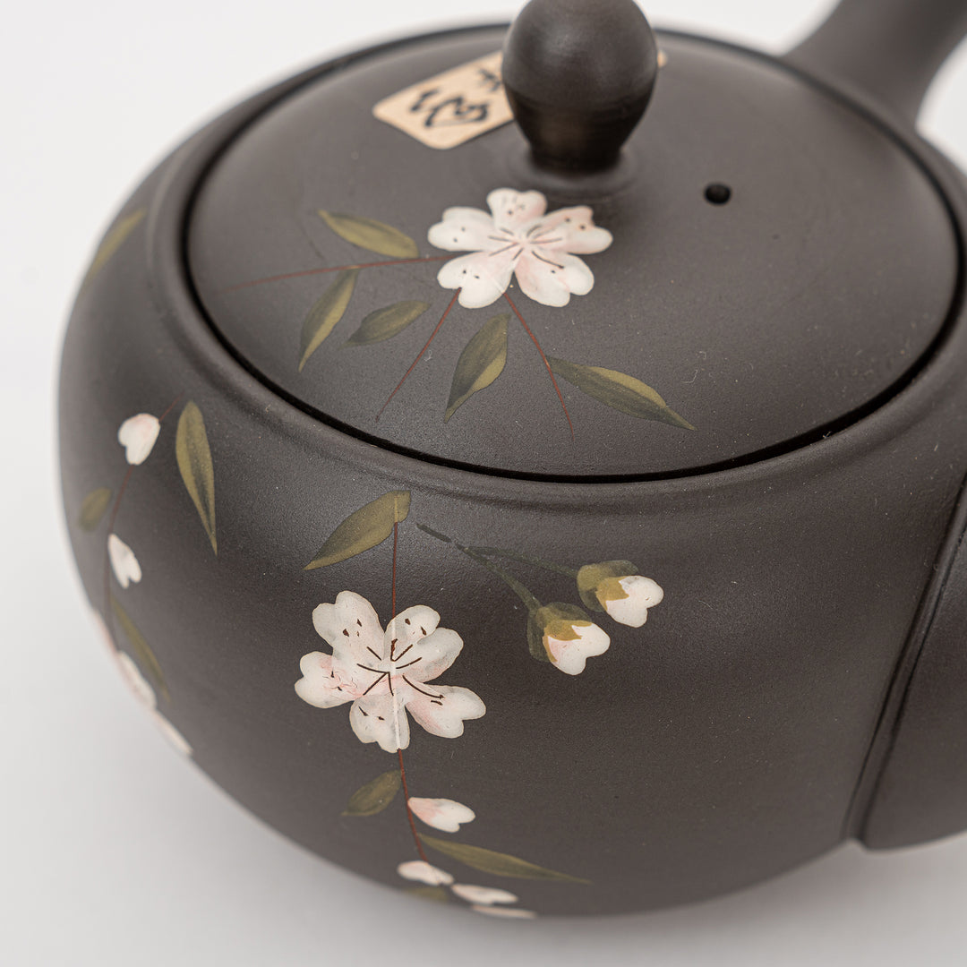 Handmade Cherry Blossom Tokoname Teapot