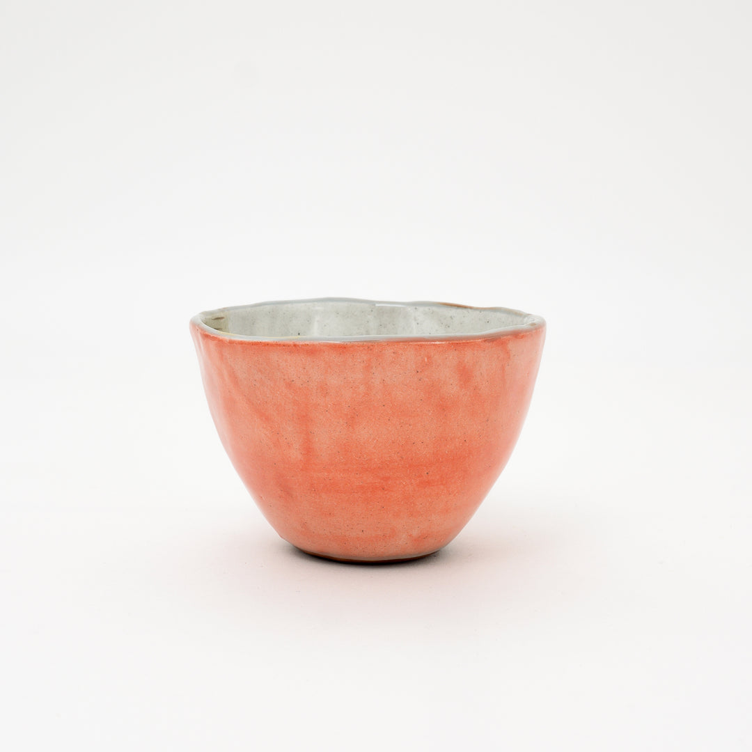 Handmade Seto Ware Floral Cup