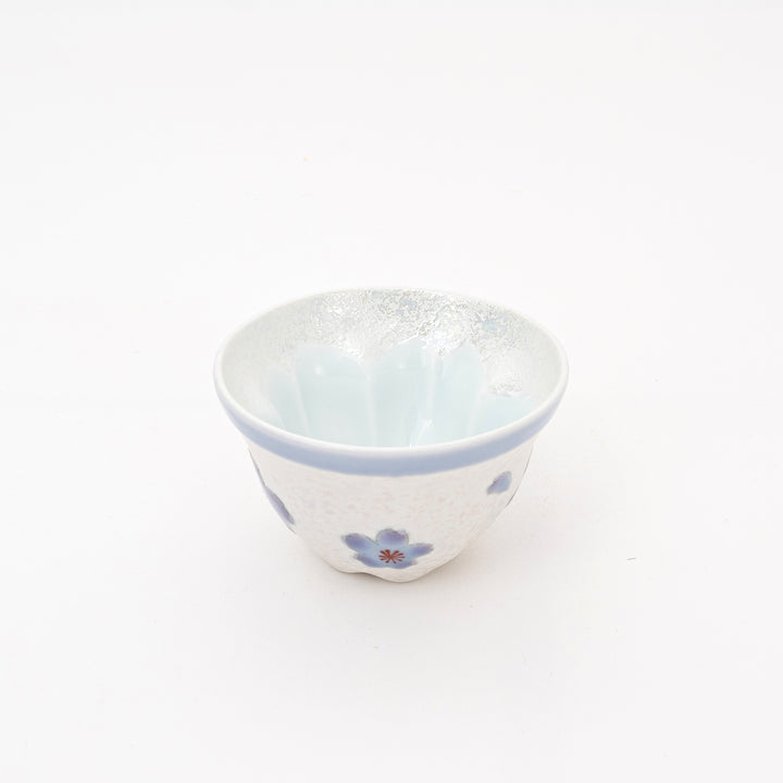 Handmade Arita Blue Sakura Tea Set