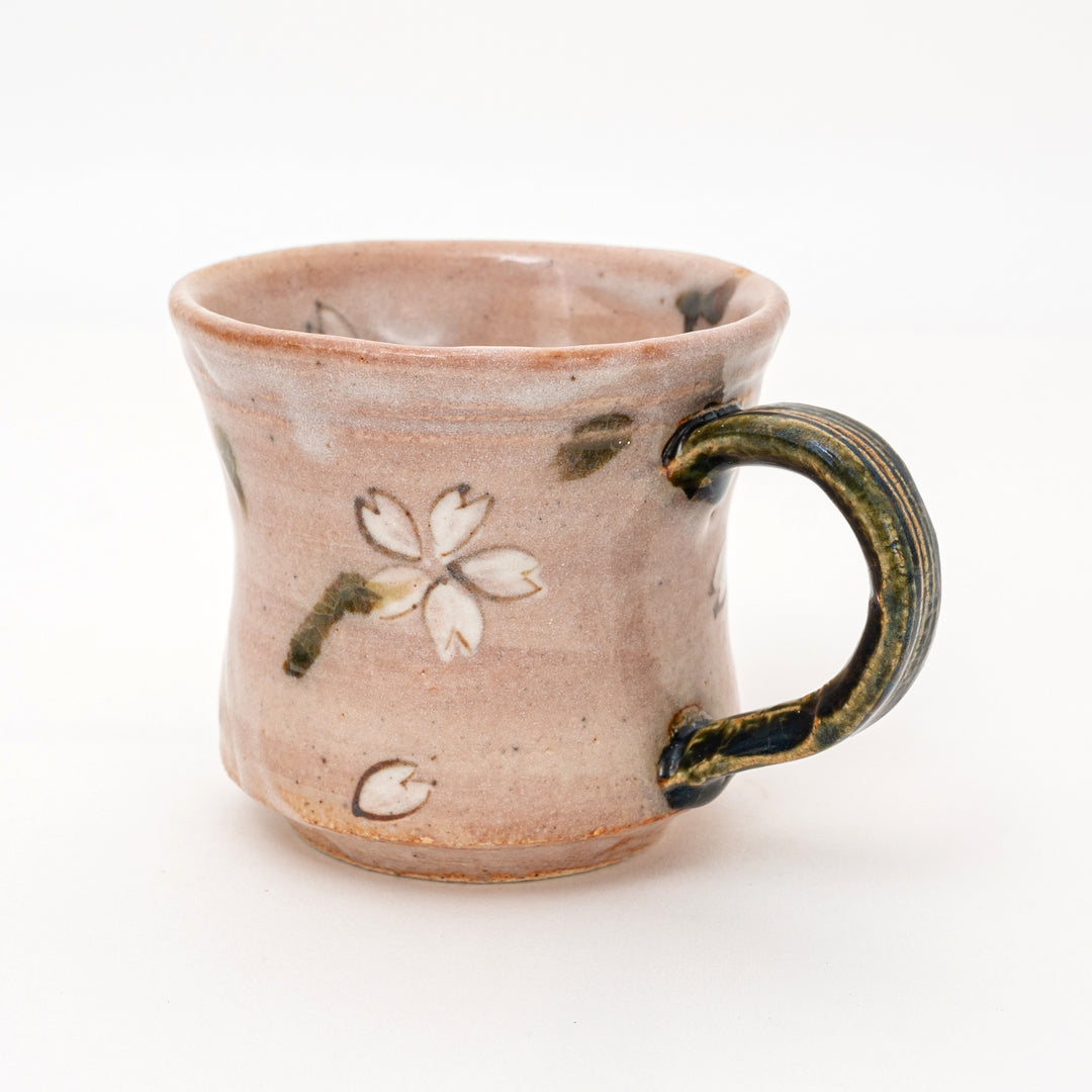 Handmade Cherry Blossom Mug | Pink