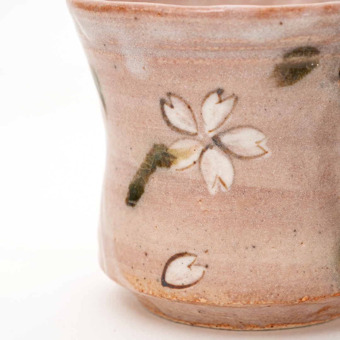 Handmade Cherry Blossom Mug | Pink