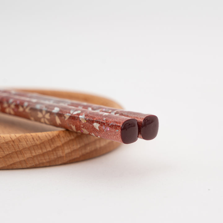 Handcrafted Japanese Lacquer Chopsticks with Raden