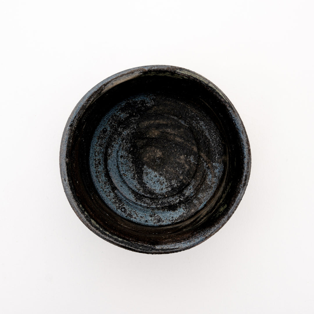 Shigaraki Black Matcha Bowl | Nishio Teruyuki