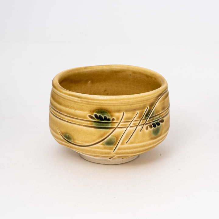 Handcrafted Seto Style Matcha Bowl