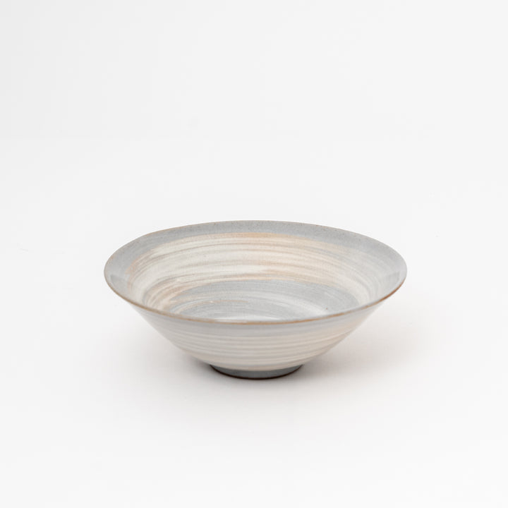 Kohiki Barake Crackle Shallow Bowl