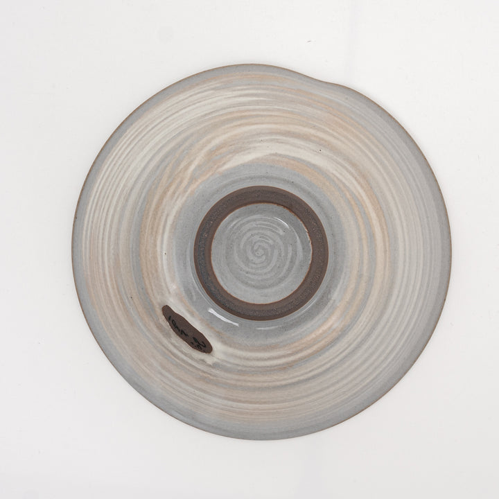 Kohiki Barake Crackle Shallow Bowl