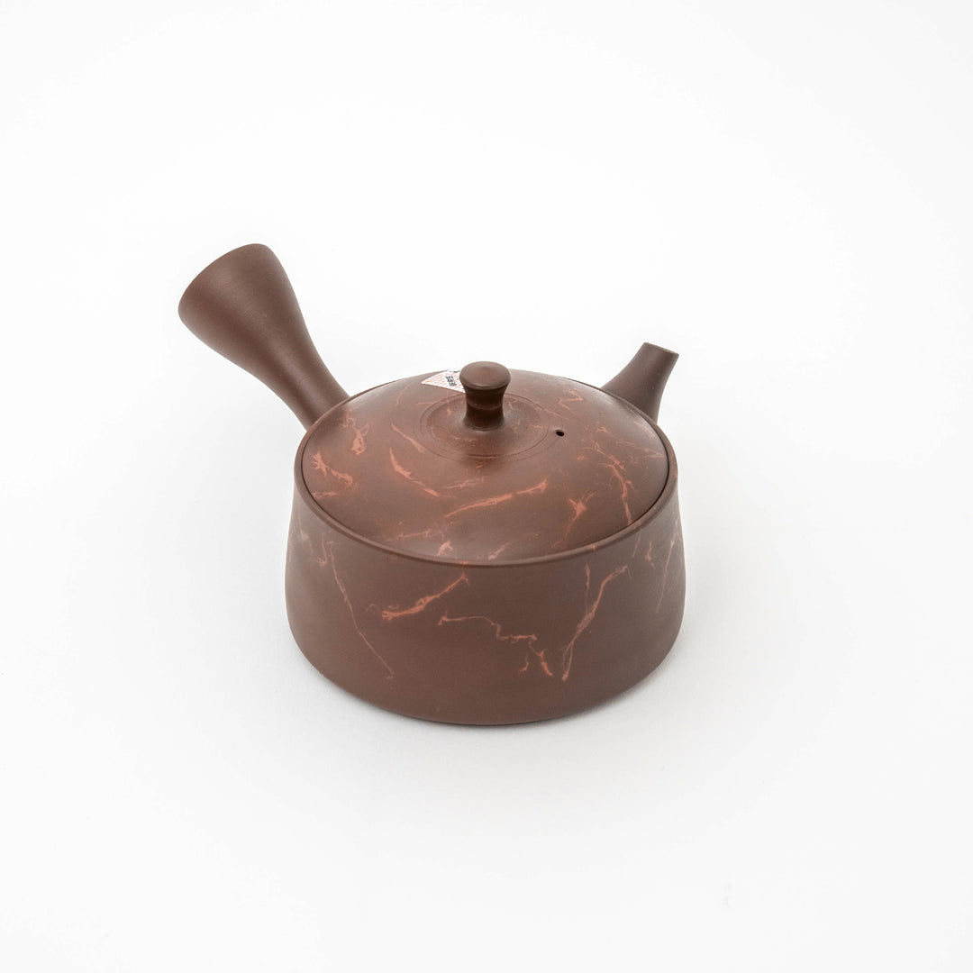 Handmade Tokoname Yaki Teapot/Japanese Kyusu by Gyokko Kiln