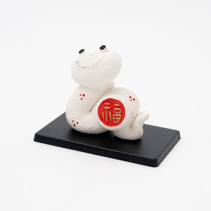 Zodiac Figurine | Year of the Snake with Fuku