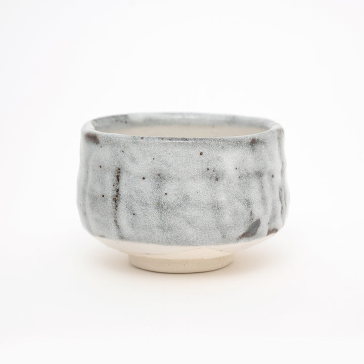 Handcrafted Mino Ware Matcha Bowl with Shino Glaze