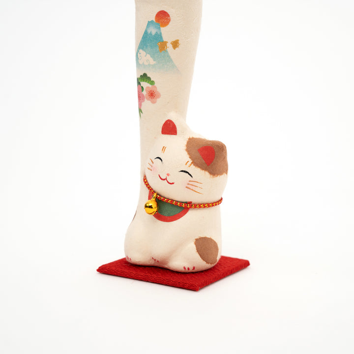 Handmade Lucky Cat - Mt.Fuji