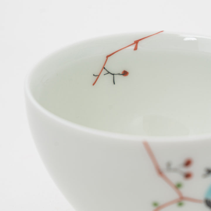 Arita Handmade Bird Tea Cup