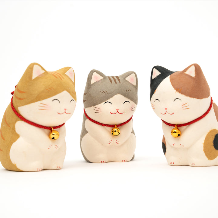 Handmade SmilingBows Cat Figurine