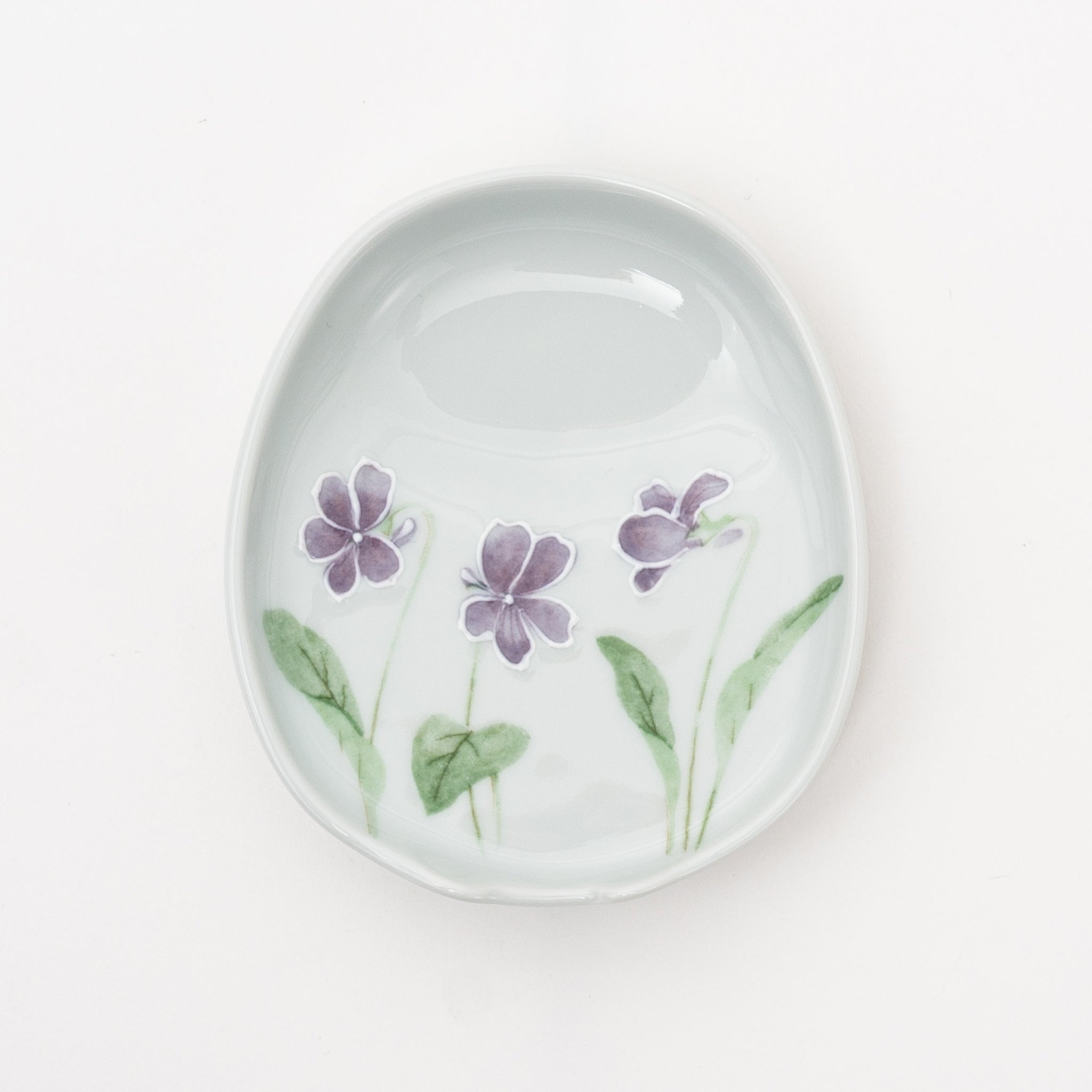 Handmade Violet Dip & Rest