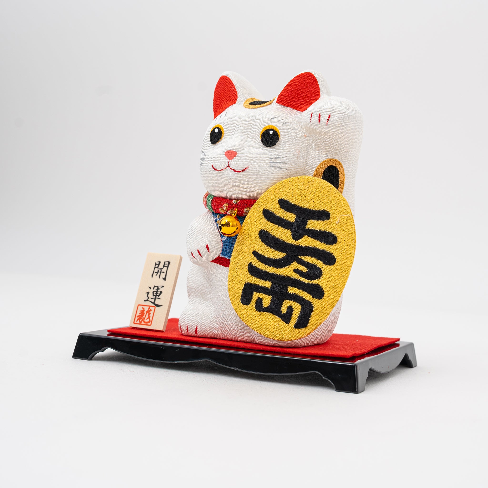 スケボー　lucky cat Ryukodo Handmade Japanese Koban Lucky Cat – Great Zakka