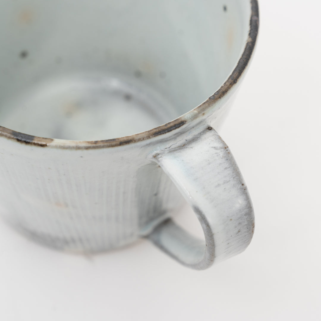 Handmade Shigaraki Kohiki Mug