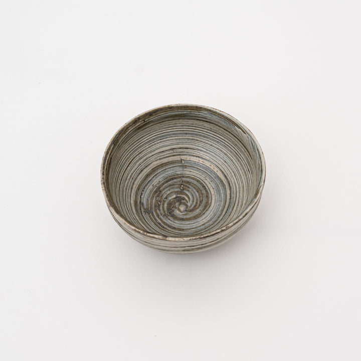 Handmade Shigarai Brush Side Dish Bowl